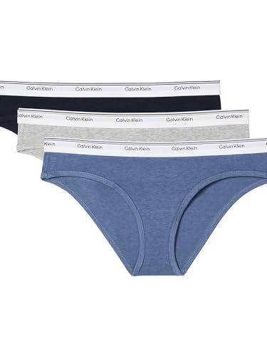 Calvin Klein Lot de 3 Bikini Panties en Coton Stretch Balance pour Femme
