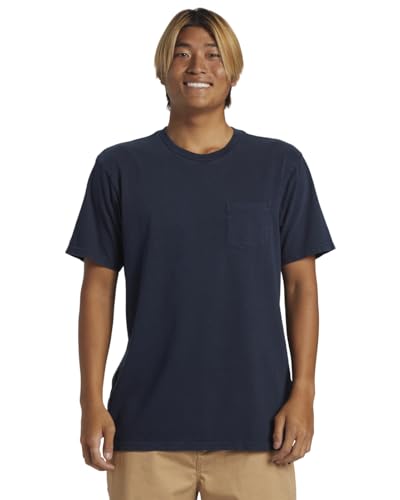 Quiksilver Saltwater - Camiseta con Bolsillo para Hombre