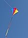 In the Breeze Rainbow Diamond 30 Inch Kite - Single Line - Ripstop Fabric - Includes Kite Line and Bag - Great Entry Level Kite,Rainbow Classic,30