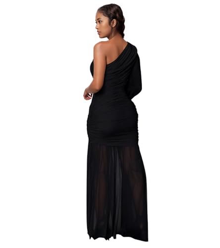 Image of PORRCEY Sexy Elegant Rhinestone Party Club Night Formal Dress for Women