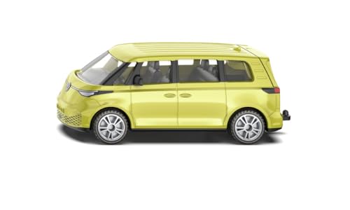 Modello giocattolo dettagliato di una VW ID.Buzz per giocare e collezionare, per i piccoli e grandi appassionati di auto elettriche e dei classici bulli.