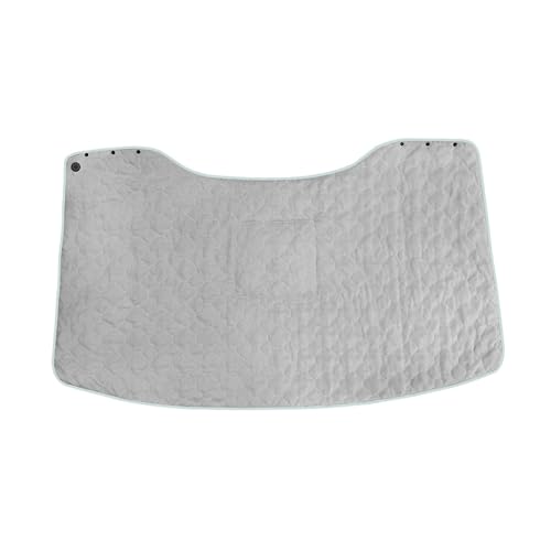 Couverture électrique portable avec 3 réglages de température et tissu daim doux