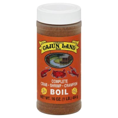 Cajun Land Mix Complete Boil Seafood 16 oz (Pack of 10)