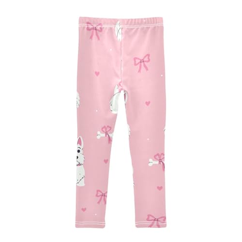 Scottish Terriers Girls Leggings,Workout Leggings for Girls Toddler Athletic Legging Size for 3-10T2