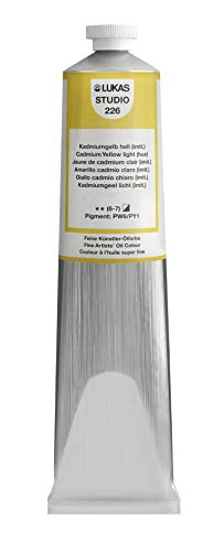 LUKAS Huile d'artiste, Jaune, 200 ML