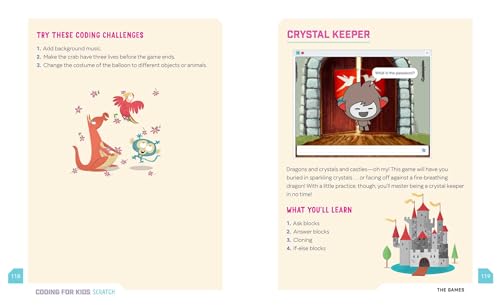 Coding for Kids: Scratch: Learn Coding Skills, Create 10 Fun Games, and Master Scratch