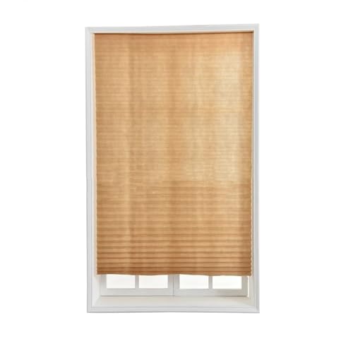 Persiana Veneciana Persianas Plisadas Autoadhesivas de no Tejido, Cortinas Plegables for Cocina, balcón, persianas Opacas for el hogar, decoración de Ventanas(11,60 x150cm)