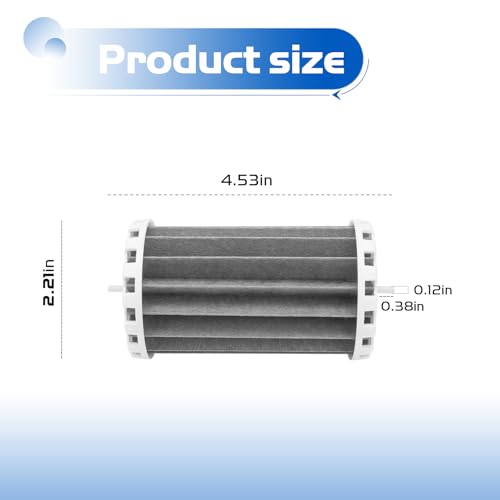 Image of Aquarium Filter Compatible with Marine-Land Penguin 150B, Power Filters Replacement for Bio-Wheel 150 Assembly Biowheel Fish Tank Hang On Filter Part, PRBW150B