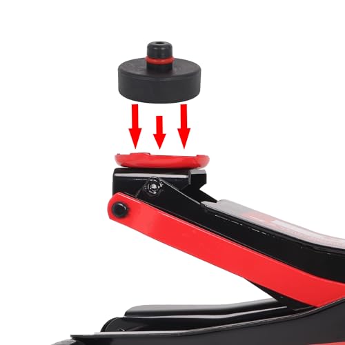 Image of Lifting Jack Pad for Model 3 /Y /S /X,4 PCS Jack Pad with Tire Repair Tool & Storage Box, Accessories for Tesla Vehicles 2013 to 2024, Floor Jack Adapters Protects Battery & Chassis
