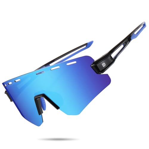 Image of DUCO Polarized Sports Sunglasses for Men Women Driving Cycling Mountain Bike Fishing Running Golf Sun Glasses DC0049