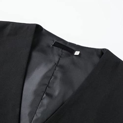 Maiyifu-GJ Mens Formal Business Suit Vest Regular Fit Slim Fit Dress Waistcoat Elegant Solid Color Wedding Prom Tuxedo Vests4