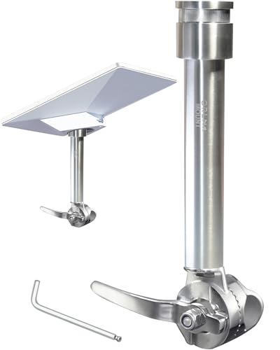 Marine-Grade Adjustable Rail Mount for Starlink Mini Fits Boat Yacht Sailboat Trawler and RV Mounting Kit (316 Stainless Steel) ORLNK