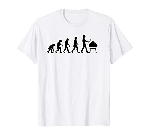 Herren Barbeque BBQ Evolution - Geburtstags Geschenk für Männer T-Shirt Cover