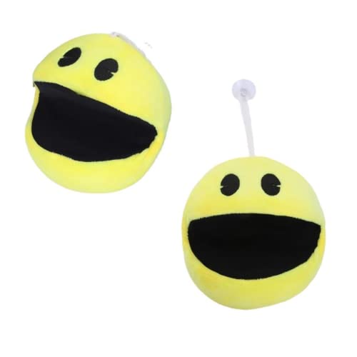Peluche Pacman, Juguete de Peluche de 15cm / 5.9in Pac-Man, para Juegos de Dibujos Animados de Anime...