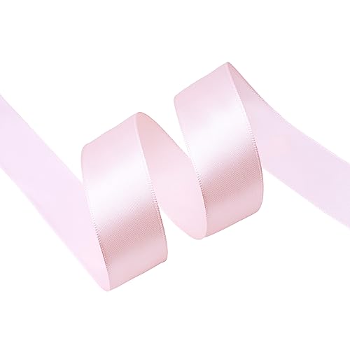 VATIN Rose Gold Satin Ribbon Polyester 25mm X 23m(25 Yards) Craft Fabric Ribbon Perfect for Gift Wrapping,Hair Bow,Party Balloon Trimming - Image 2