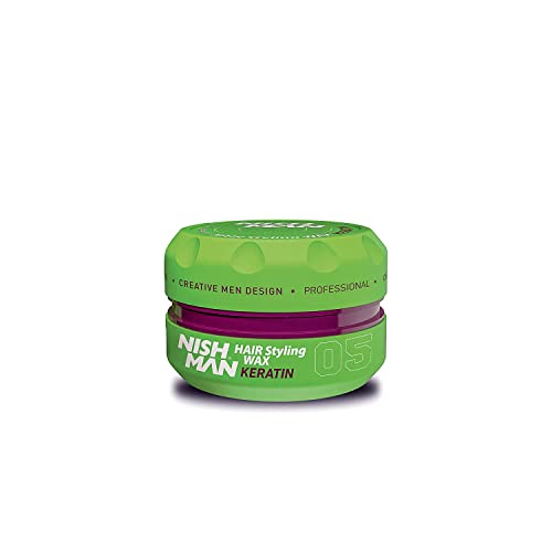 Nishman Hair Styling Series (05 Keratin Aqua Wax, 150Ml) #TOP2