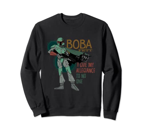 Sweatshirt Star Wars Boba Fett idéal pour vos soirées streaming geek
