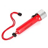 tieedhfu 3 Satz von LED Taschenlampe für Taucher, Unterwasser Taschenlampe mit Lanyard, Schnorchellampe, tragbares Blinklicht