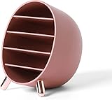 AHORRE ESPACIO: el almacenamiento de cosméticos es ahorro de espacio y crea un espacio de almacenamiento valioso y valioso para maquillaje adicional. No importa si el lápiz labial o la máscara.