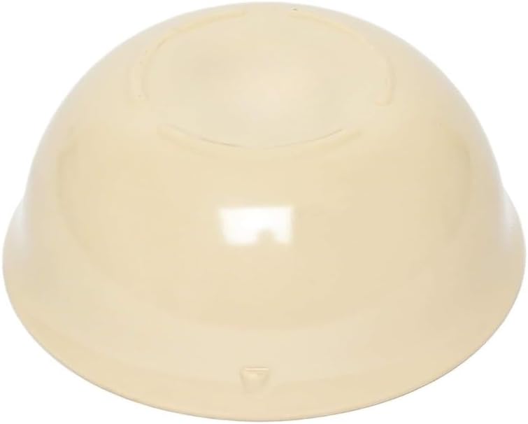 TrueCraftware- 20 oz Nappie Bowl Tan Color Melamine Set of 12- Dishwasher Safe Break-Resistant Reusable Bowls Serving Soup Bowl Broth Cups Soup Bowls Ice Cream Dipping Sauce