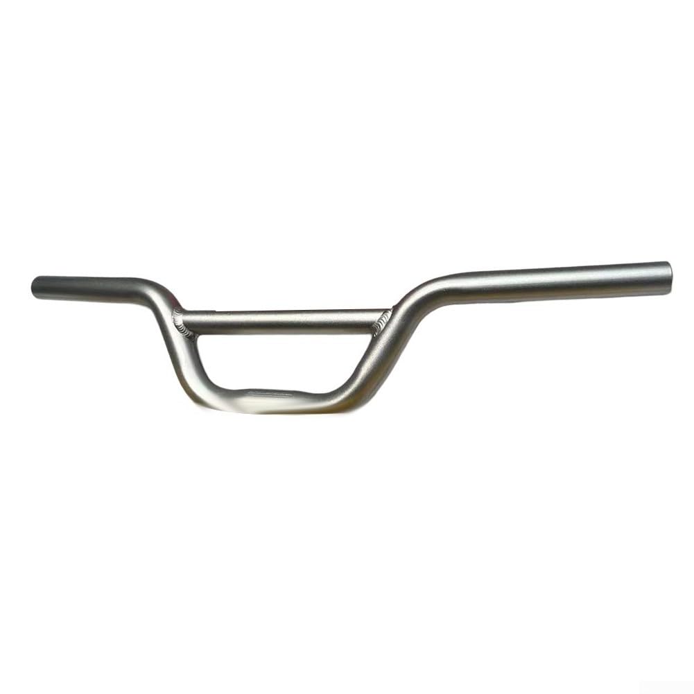 HaloModora 520mm Alloy Riser Handlebar Compatible with Bicycles Featuring 22.2mm Stem Diameter Including Fitness Urban and All-Terrain Models (silver)