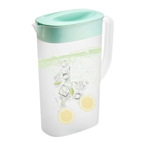 Krug 2,5L mit Deckel und Ausguss, Kunststoff (PP) BPA-frei