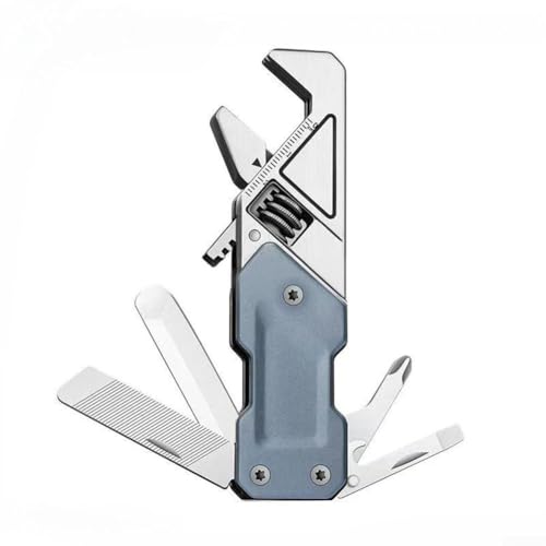 ZAMETTER Verstellbarer Schraubenschlüssel Multitool 6-in-1