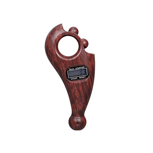 KKmoon Contador digital de contas de Buda Contador de dispositivos de descompressão budista para rel