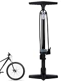 Xvilmaun Bomba de Aire para Bicicletas,Bomba de Aire para Bicicletas | Inflador de Bomba de Aire portátil de Calibre preciso para Bicicletas de montaña - Bomba de neumáticos Ligera a Prueba de Fugas