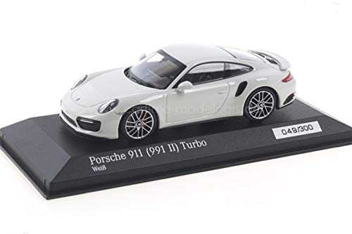 Amazon | ミニチャンプス 1/43 ポルシェ 911 991 2 ターボ ホワイト