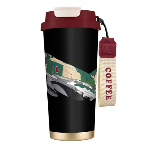 �R�[�q�[�J�b�v �^���u���[ RF-4EJ �C�[�O���퓬�@ ��s�@ ���@�r ���� �X�e�����X�� �R���r�j�J�b�v �W�t�� �X�g���[�t�� ������ �ۗ� �ۉ� �ԗp 500ml �a���� Red REYTJI57
