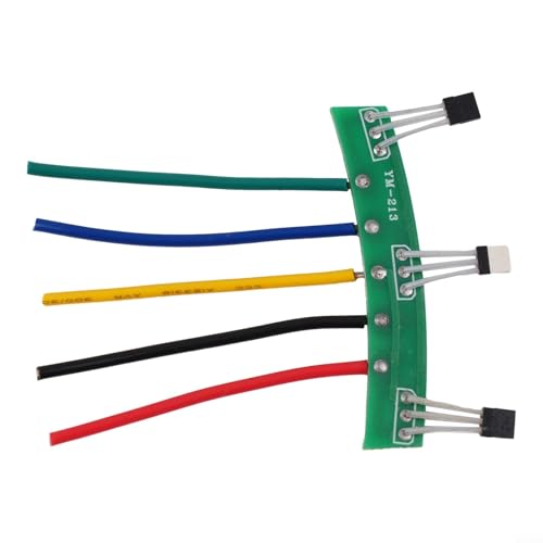 41F 3147 213 Hall Sensor PCB Board for 120 Degree Two-Wheel Electric Bike Motor, Green Circuit Cable Replacement for E-Scooter