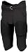Russell Athletic Integrated 7-Piece Pad Football Pant, Black, S