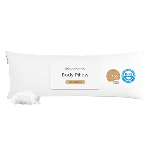Goose Down Body Pillow for Adults 20