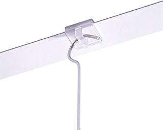 Direct Bazaar Suspended Ceiling Hangers, Clips, Clear Plastic Hook