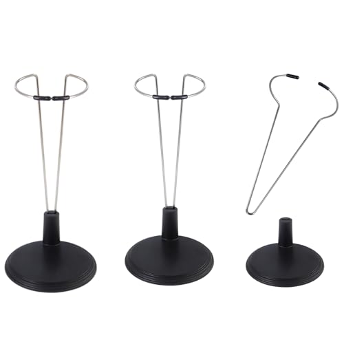 FWKAILEPING 2 Pack Stray Kids Lightstick Support, 5.5inch-1.9inch Lightstick Stand, Refer to Kpop Lightsticks, Twice Lightstick, Skz Lightstick, Ateez Official Lightstick Support（Two Black）