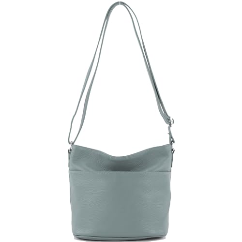 Sac à bandoulière italien en cuir compact pour libérer vos mains au quotidien