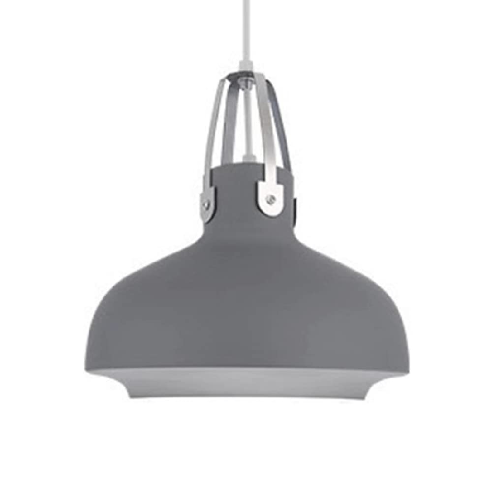 Suspension scandinave en métal coloré lustre moderne en frêne 35x32cm