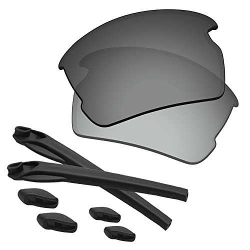Image of Flak 2.0 Lenses & Rubber Kits Replacement for Oakley Sunglass OO9295 Polarized