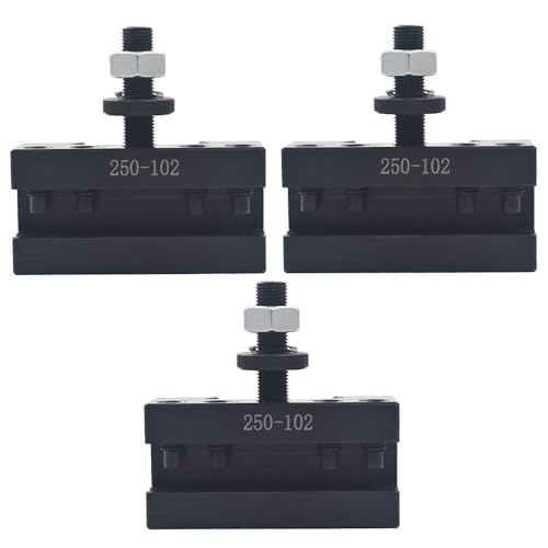 Juego de 3 portaherramientas rápidos para torno AXA 2# 250-102