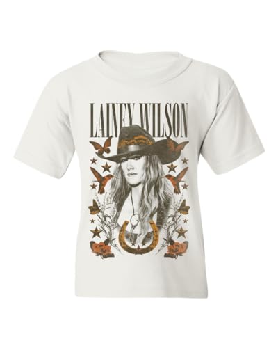 Lainey Wilson Butterflies Girls Tee