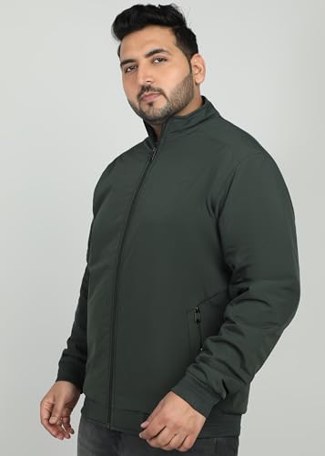 Image of ELLIPSE Nylon Full Sleeve Oversized Men's Winter Jacket | Winter Wear Oversized Jacket For Men's