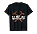 Homme Je suis Le Roi du Barbecue Papa BBQ humour Griller cadeau T-Shirt