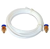 KOTVTM 2 Meters PTFE Teflon Bowden Tube 1.75mm Filament and PC4-M6 Push-in Fittings for 3D Printer