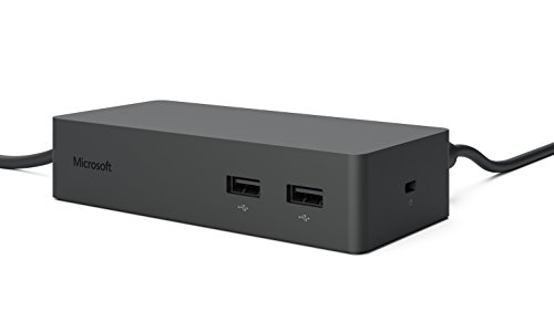 Microsoft Docking Station per Surface, 130 x 60 x 30 mm, 550 Grammi, 4 Porte USB 3.0, 2 Mini DisplayPort