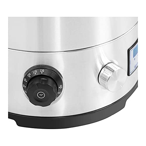 Royal Catering RCBM-30CK Cuve De Fermentation Fermenteur ? Bi?re Inox Matériel (Volume : 30 l, Puissance : 700/1 800/2 500 W, Plage de température : 30-110 °C, Minuterie : 0-120 min) - Image 5