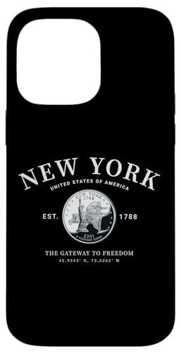 The Empire State New York Heart NY Rւ̃Q[gEFC A[g X}zP[X iPhone 14 Pro Max p