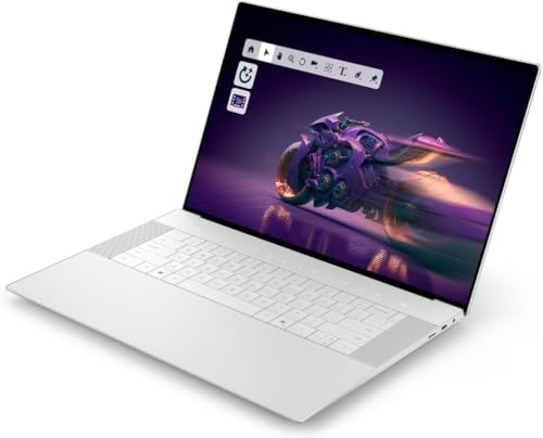 Image of NewDell 16 Premium Powerful AI Laptop 16.3 inch OLED 120Hz 4K Touchscreen Ultra 7 Processor 255H 32GB RAM 1TB SSD Geforce RTX 5070 8GB GDDR7 Graphics Webcam Fingerprint Backlit Thunderbolt 4 Win 11Pro