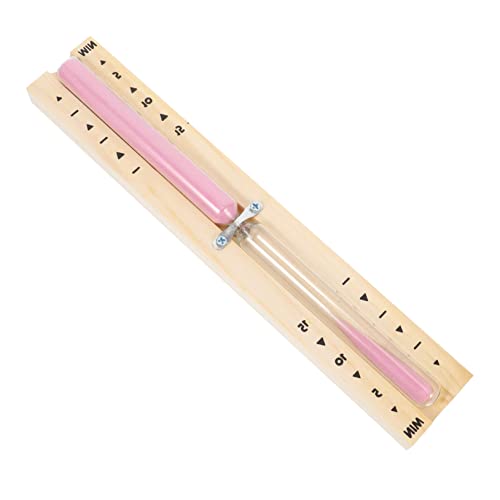 PRETYZOOM Wooden Hourglass Timer Large Countdown for Sauna Wooden Sauna Room Clock