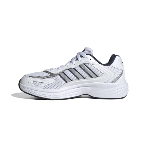 adidas Womens Eclyptix 2000 Lace Up Sneakers Shoes Casual - Blue, White